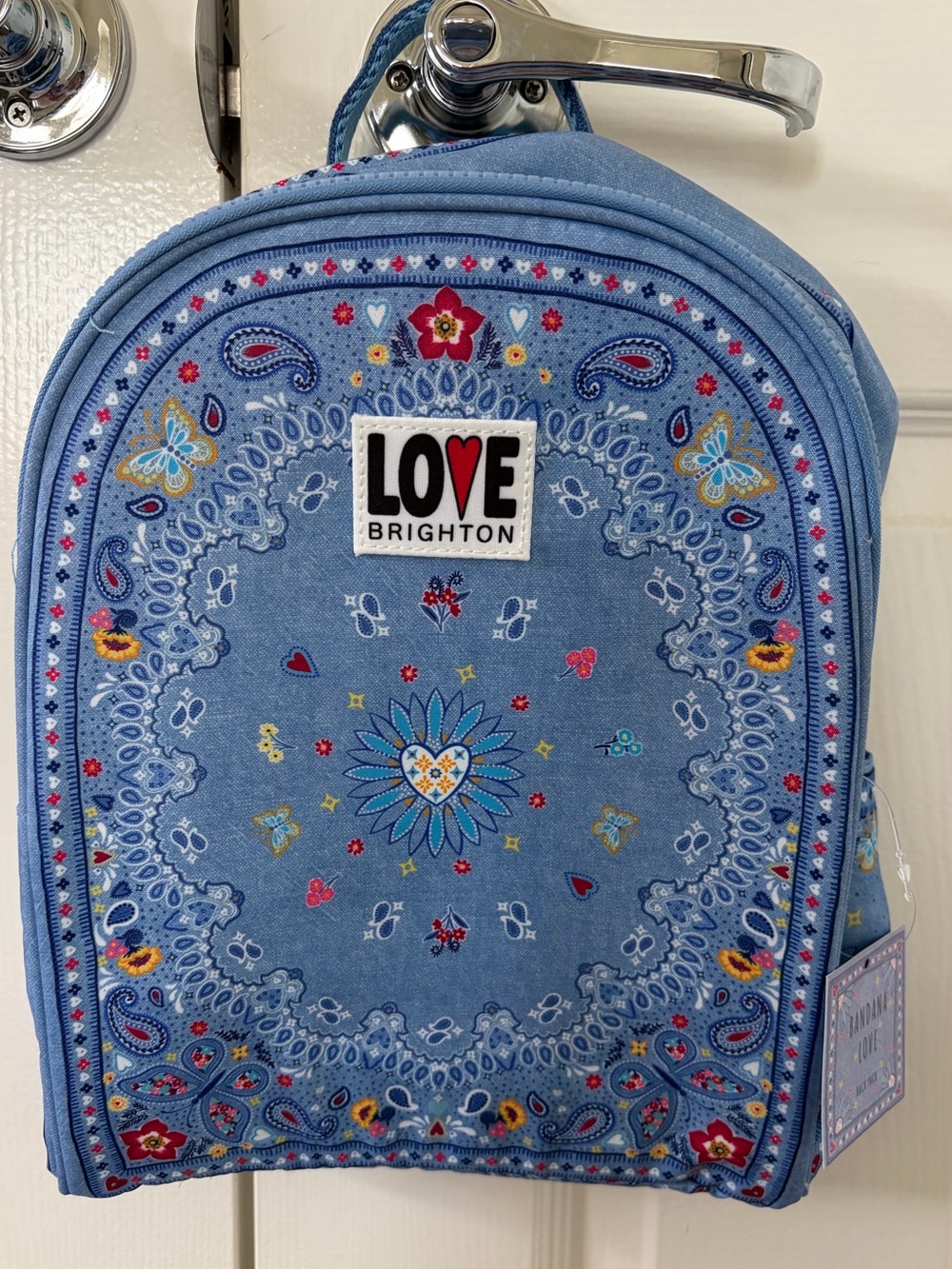 Brighton Bandana Backpack, NWT